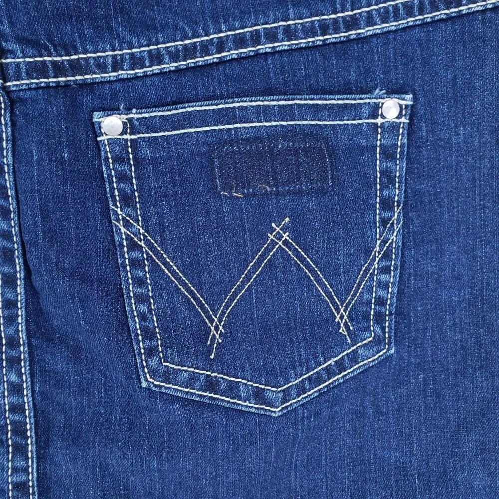 Wrangler Jean Skirt Juniors Girls Size 13 - Picture 5 of 8